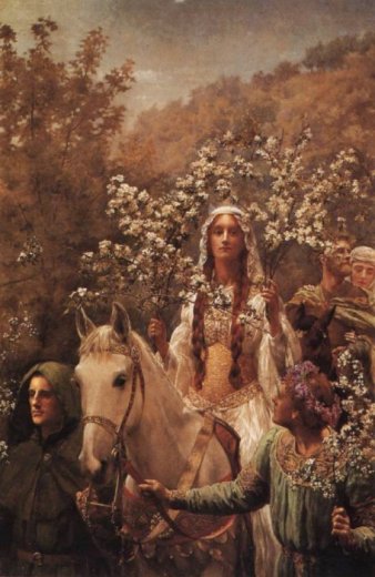 La salida de mayo de la reina Ginebra