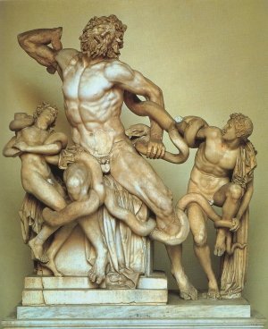 Laocoonte y sus hijos