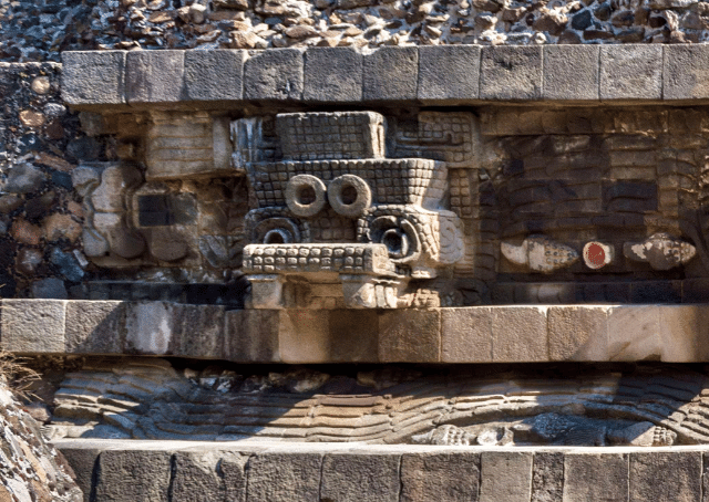 Dios azteca de la lluvia Tlaloc