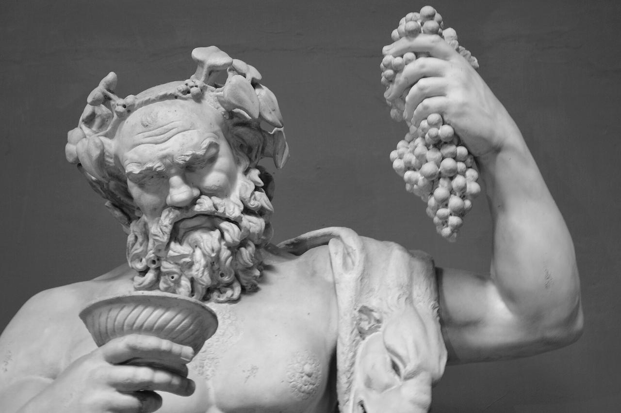 Baco el dios romano del vino