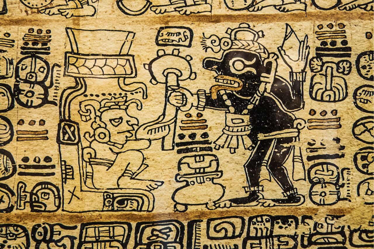 Imagen de Xochiquetzal, diosa azteca de la fertilidad