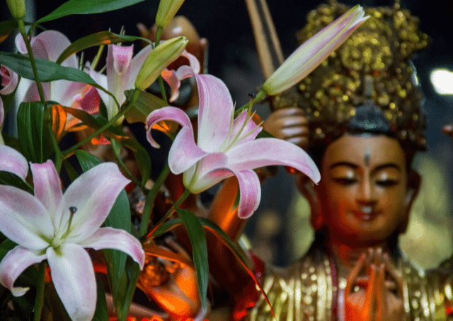 Leizi, también conocida como Dianmu, es la diosa del relámpago en la mitología china