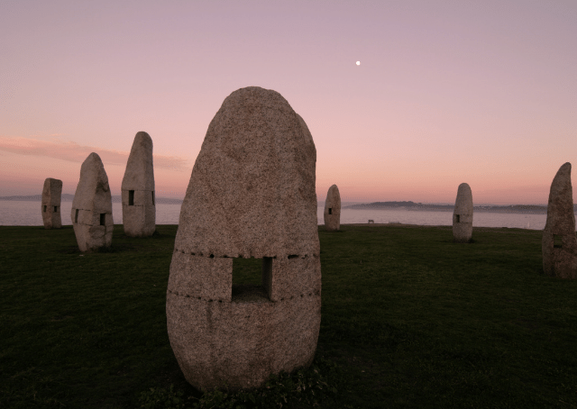 Monumentos del dios celta Cú Chulainn