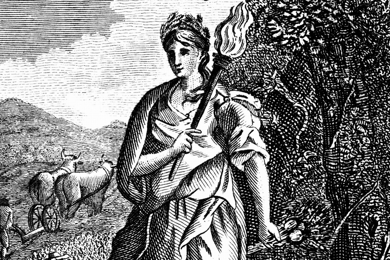 Imagen de Ceres, diosa de los granos