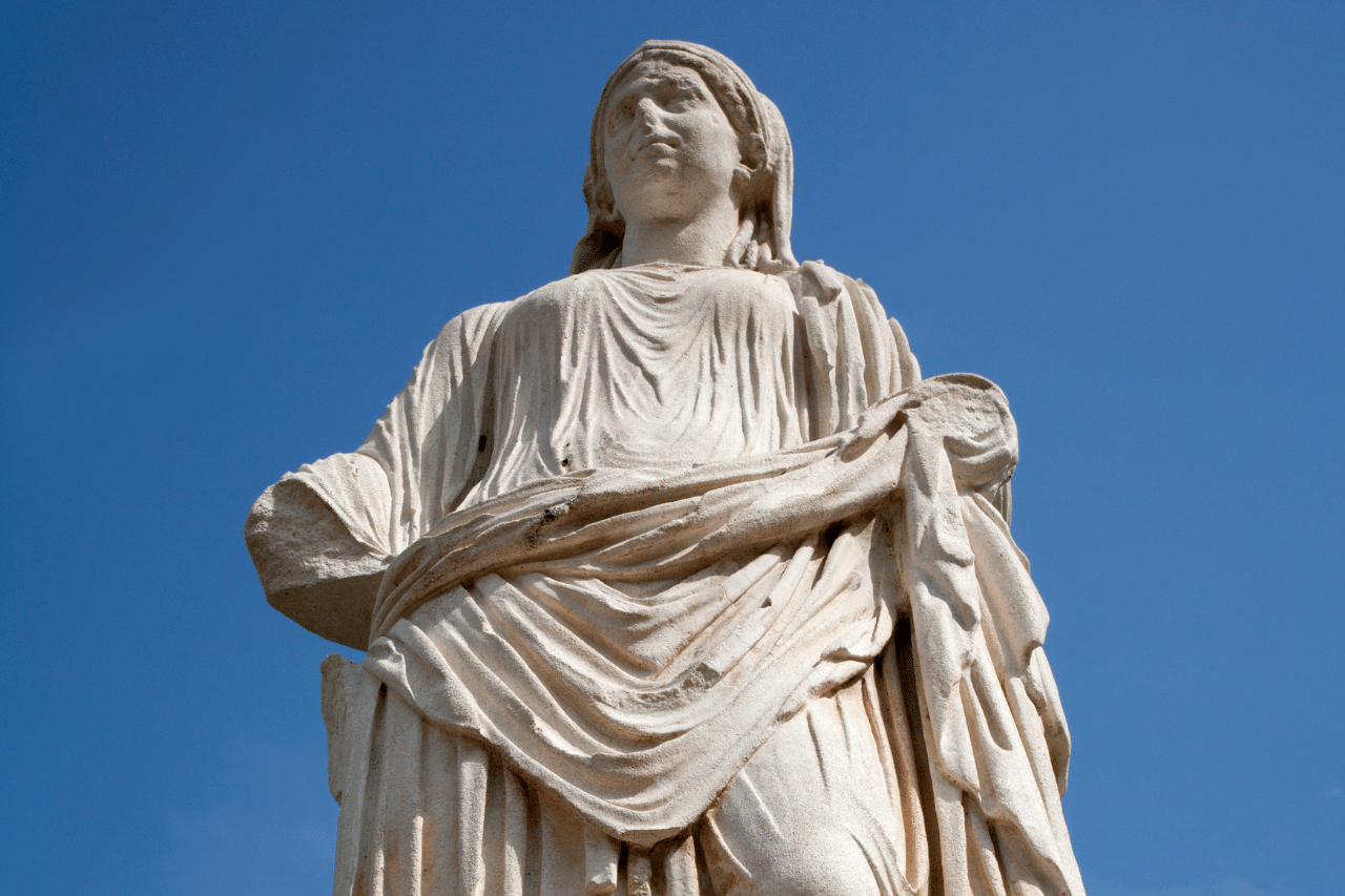 Diosa romana del hogar y la familia, Vesta