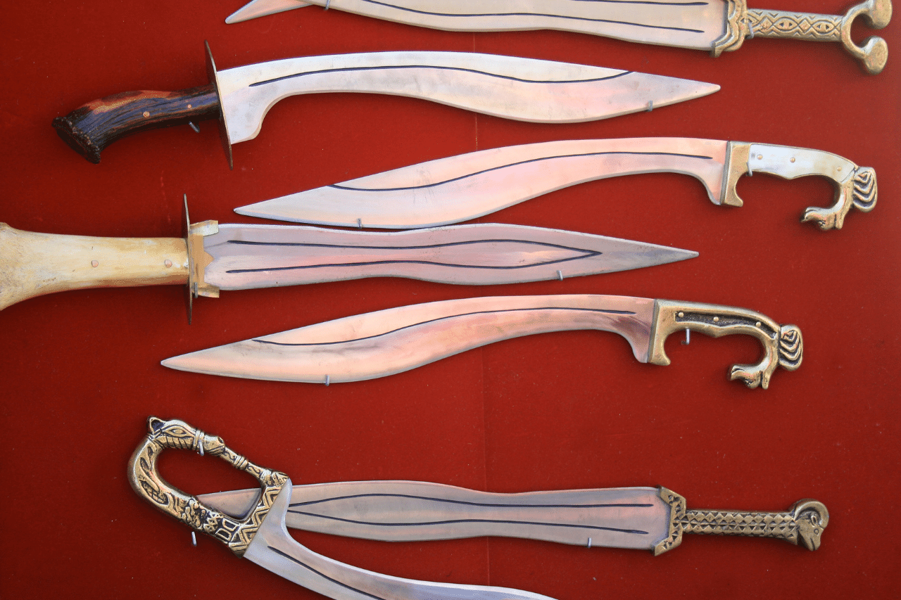 Espadas del dios celta Cú Chulainn, el sabueso del Ulster