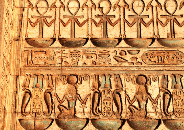 Templo de Khonsu, dios egipcio de la luna y el tiempo