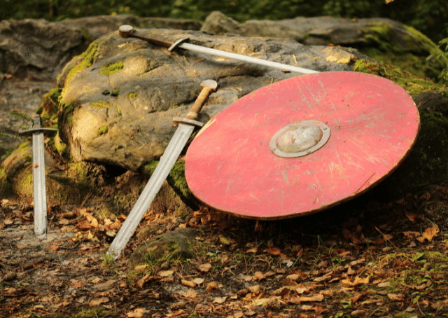 Armas utilizadas por el dios celta Cú Chulainn