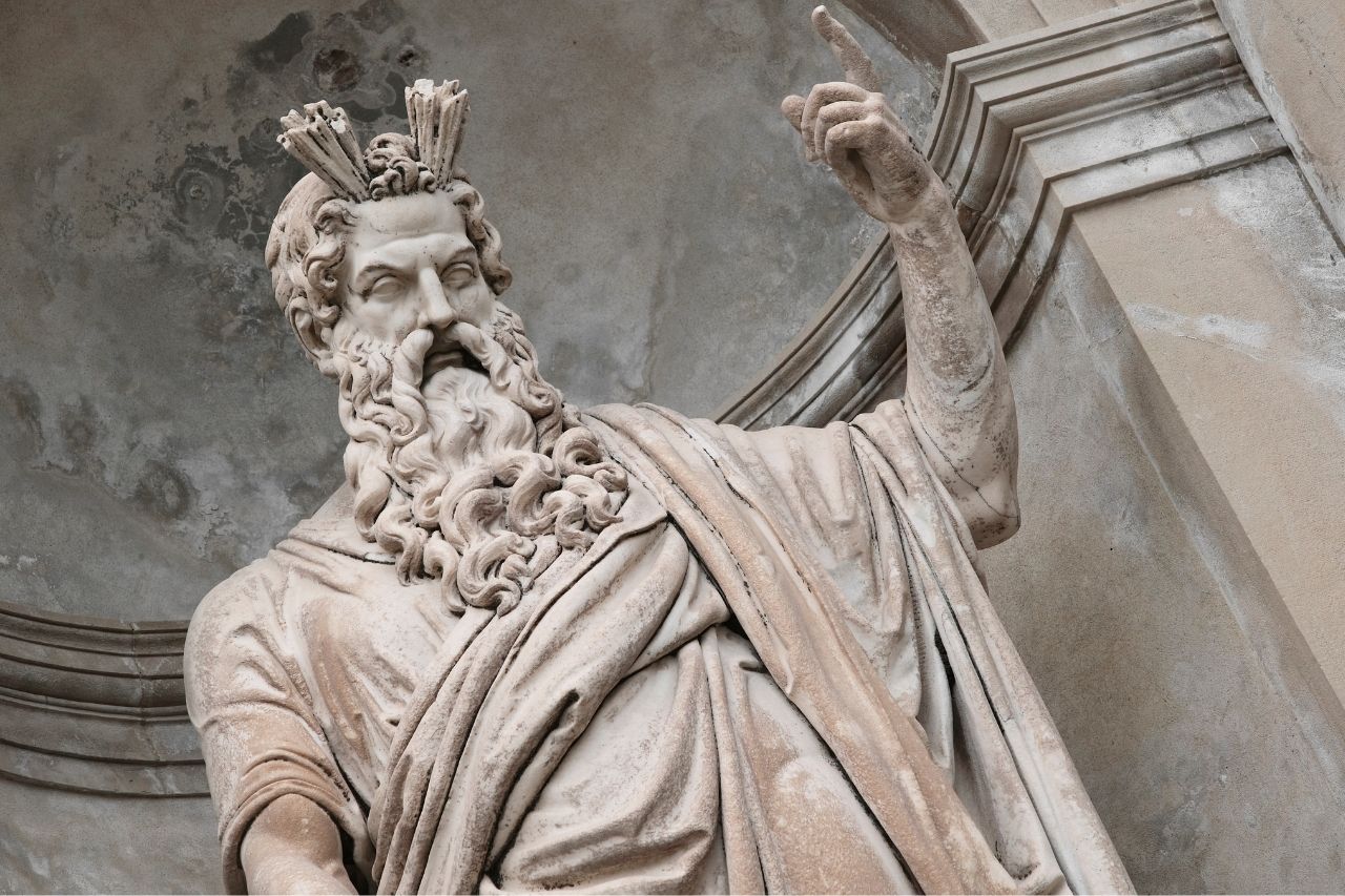 Zeus, dios del rayo y señor de los cielos