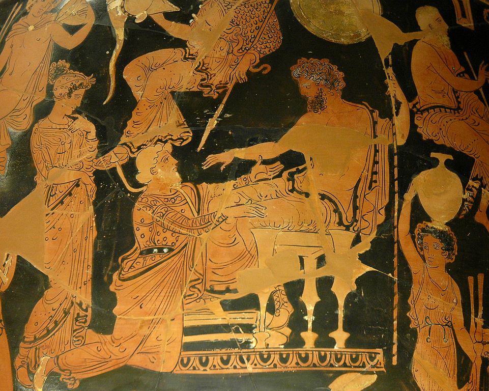 Crises y Agamenón, Louvre