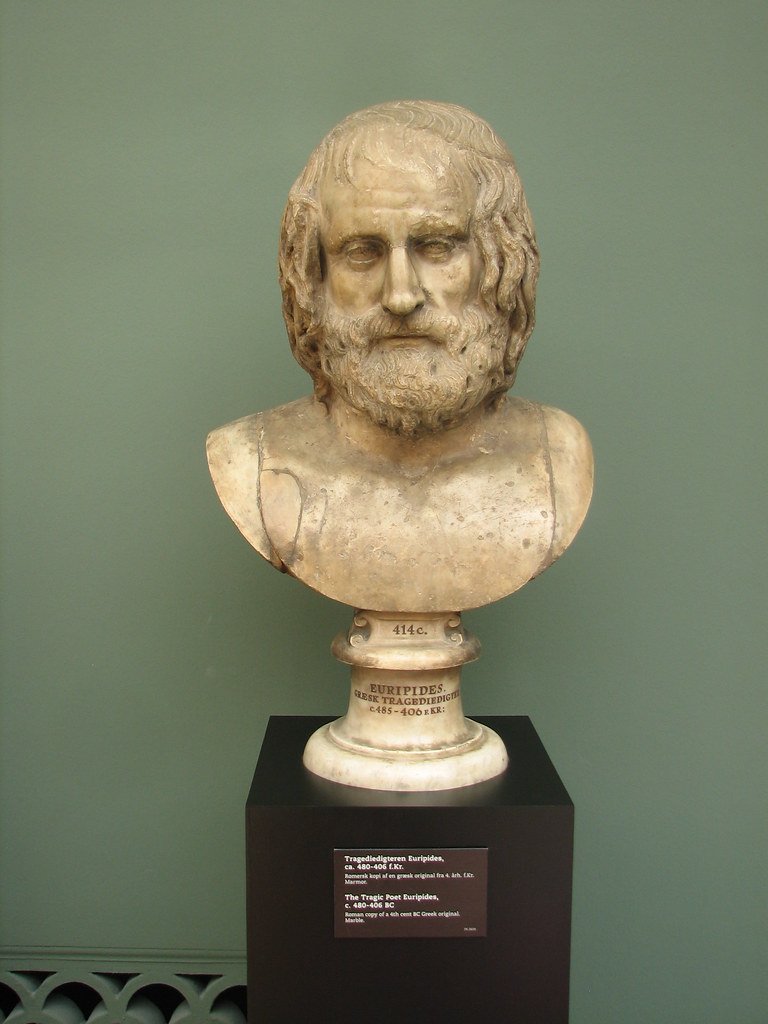busto de Eurípides