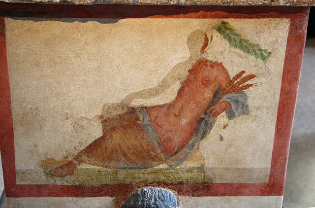 Pintura clásica de Ceres, diosa de la cosecha