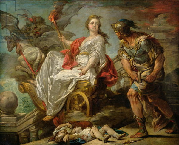 Jasón y Medea por Charles André van Loo