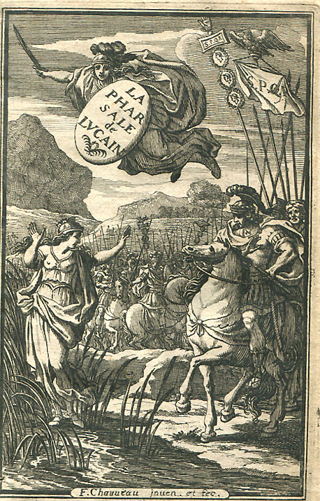 Ilustración de la Farsalia de Lucano