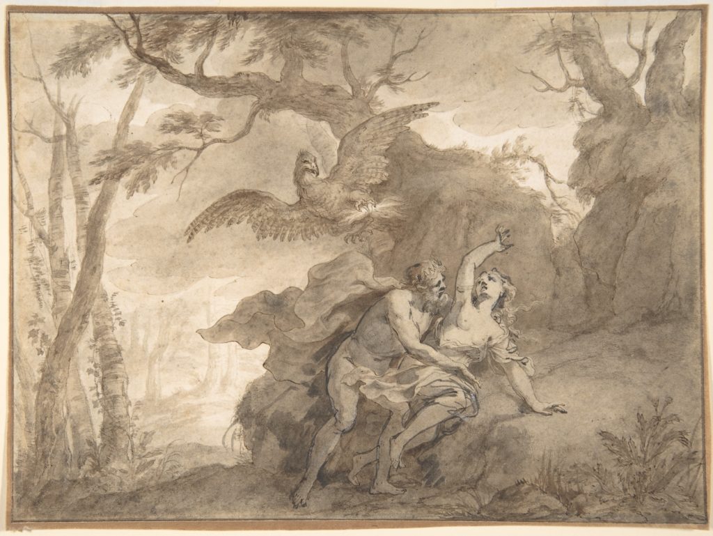 Ilustraciones de las Metamorfosis de Ovidio - Júpiter e Ío
