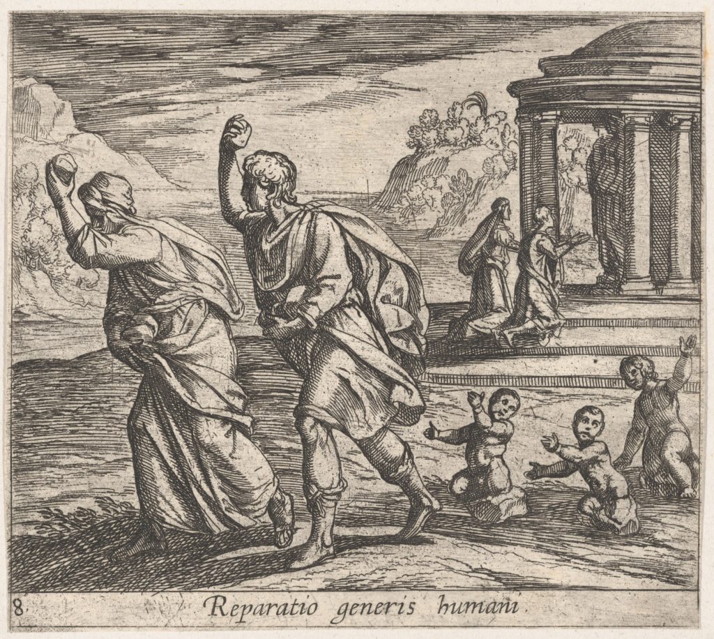 El Renacimiento de la Humanidad de las Metamorfosis de Ovidio