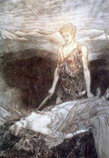 Sigurd y la dormida Brynhild