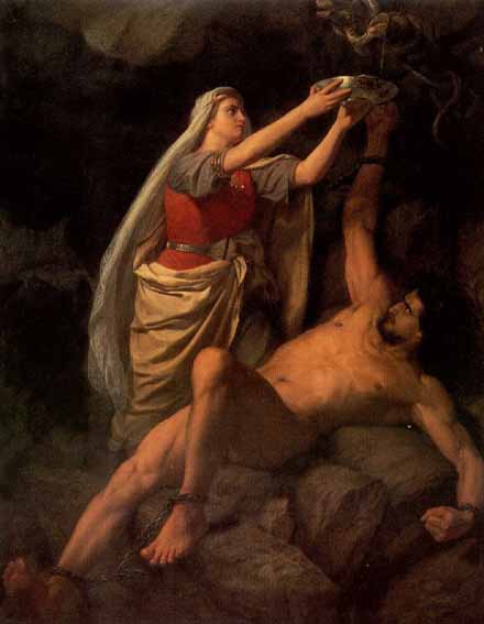 Sigyn y Loki