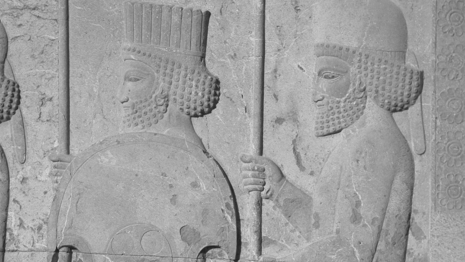 Soldados del antiguo Imperio Persa