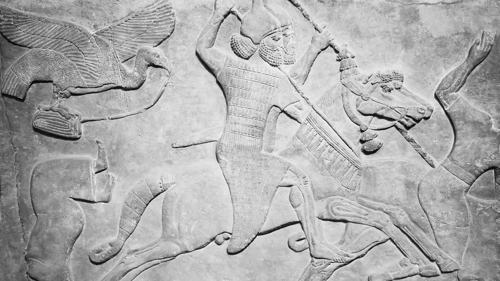 Ancient Sumerian warrior