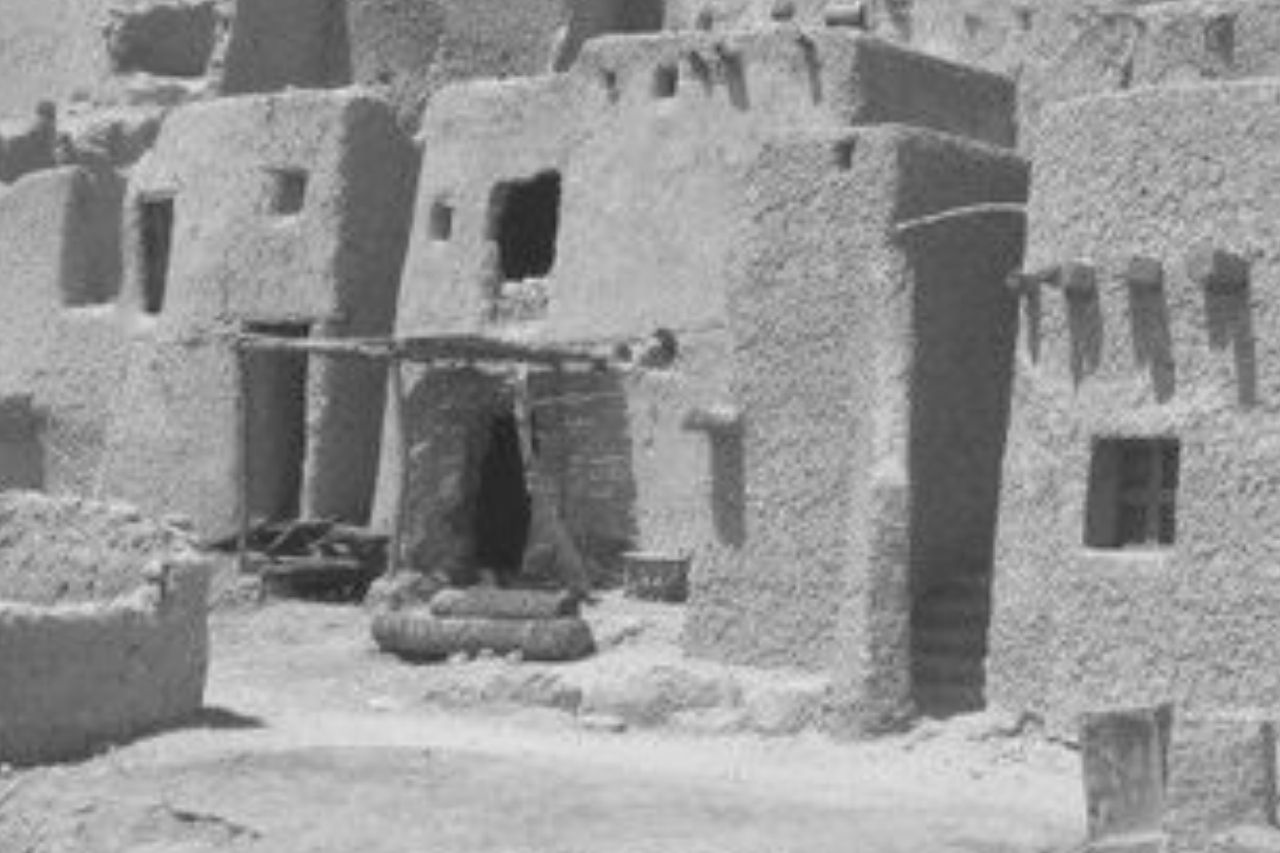 Arqueología de una casa del antiguo Egipto