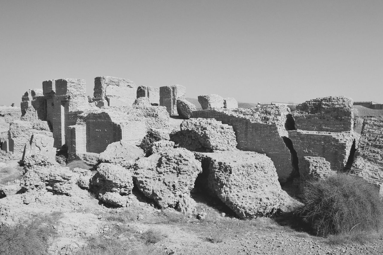 Babylon remains of ancient mesopotamian city