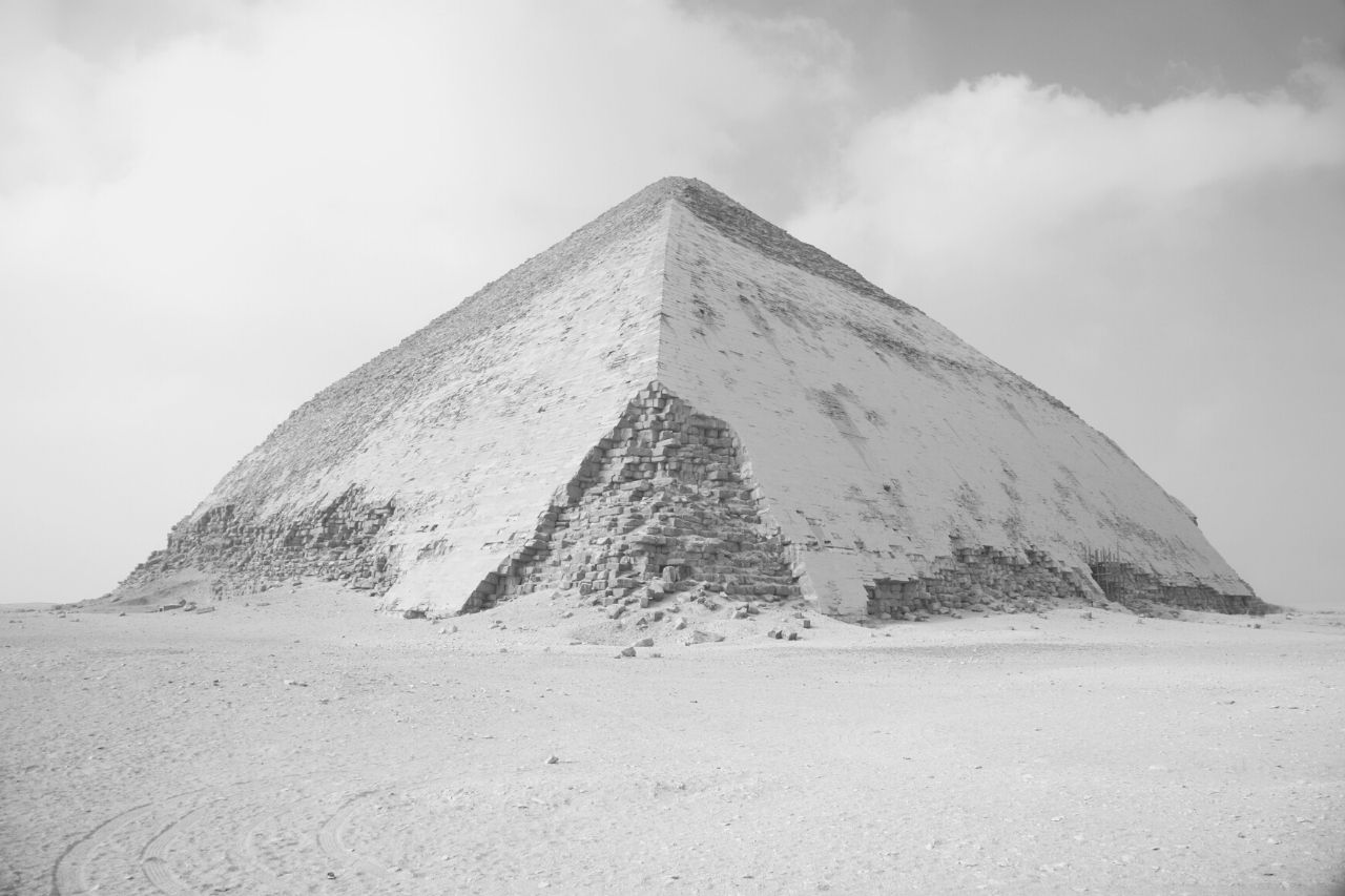 Bent Sneferu pyramid of Dahshur