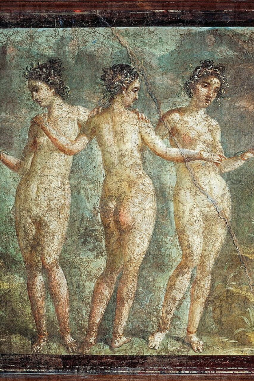 Las Cárites: quiénes eran en la mitología griega
