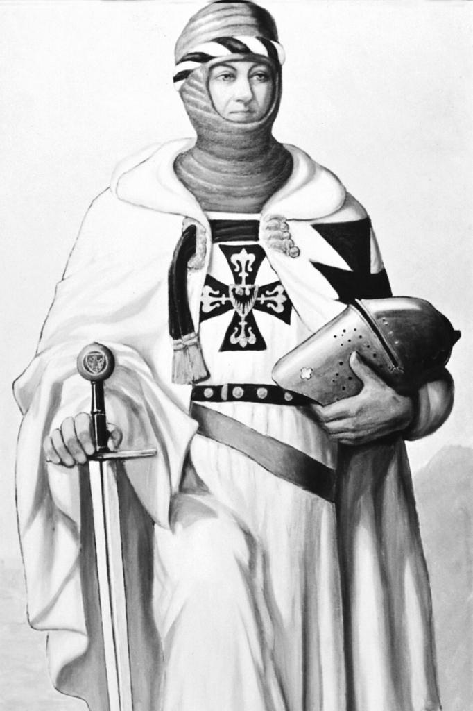 Caballero cruzado en Alemania