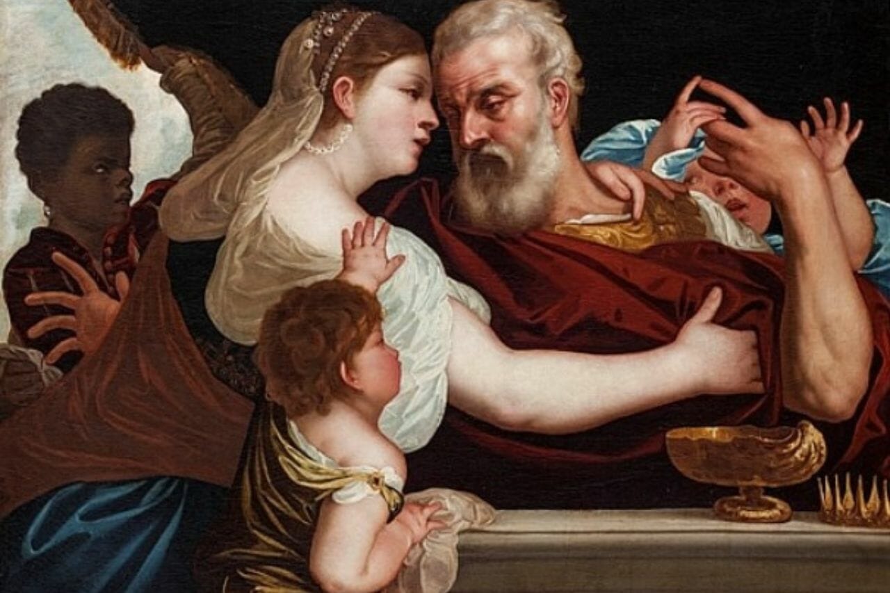 Representación de Dárdano, hijo de Zeus y Electra, quien fundó la ciudad de Dardania