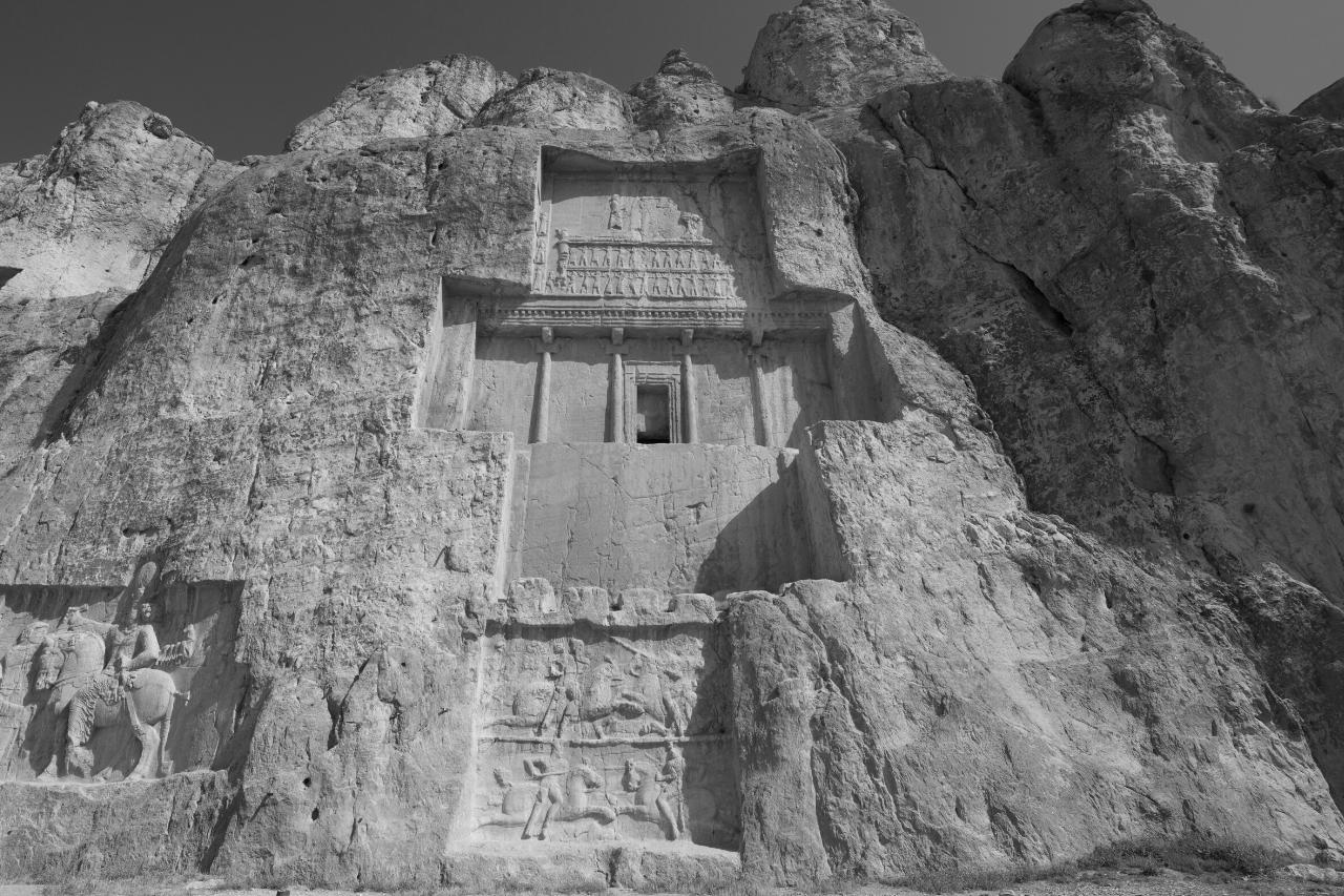 Tumba de Darío el Grande rey de Persia