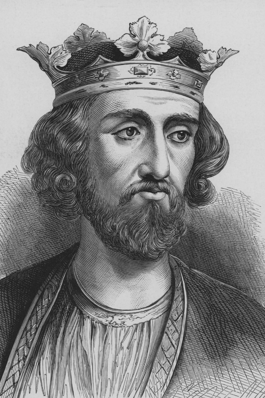 Dibujo del rey Eduardo I