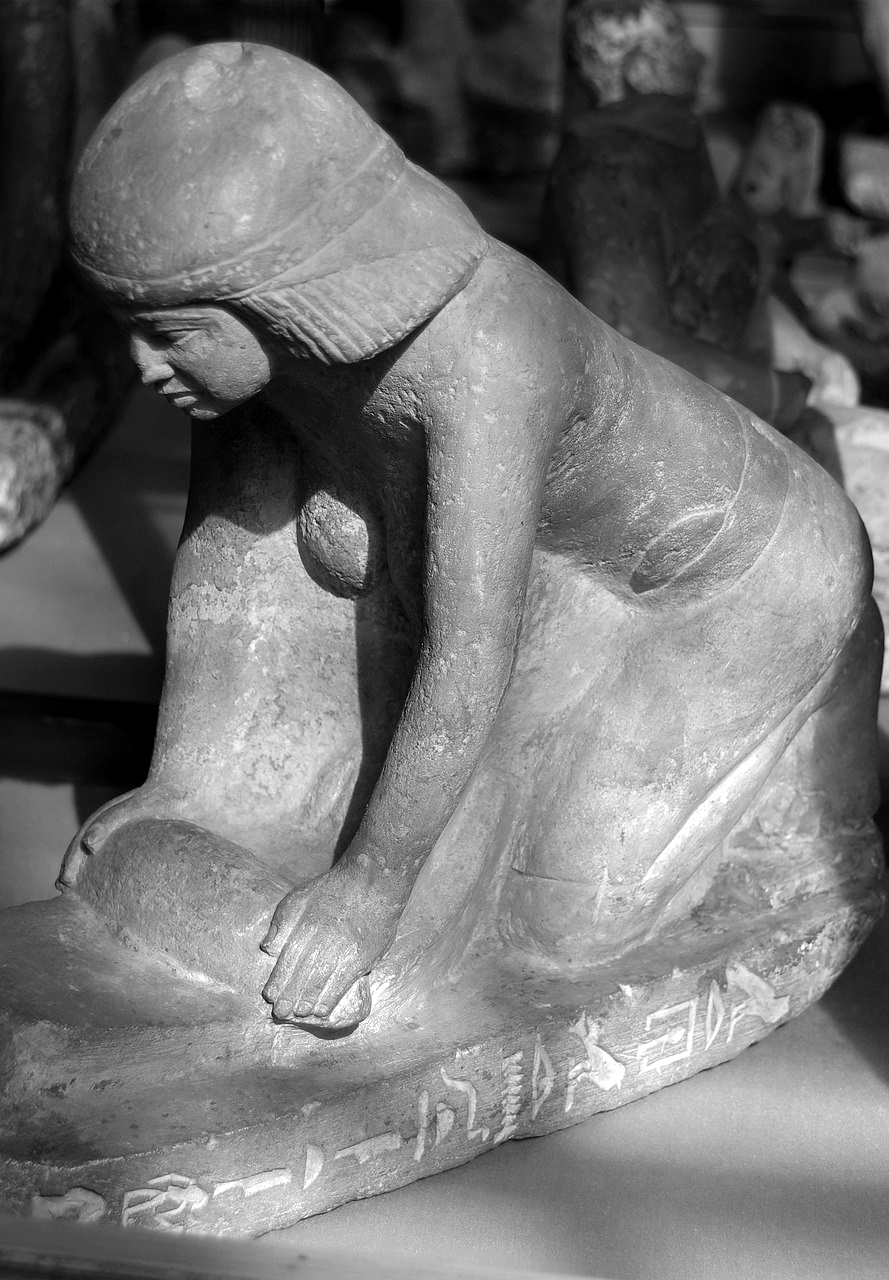 Elaboración de pan en Egipto