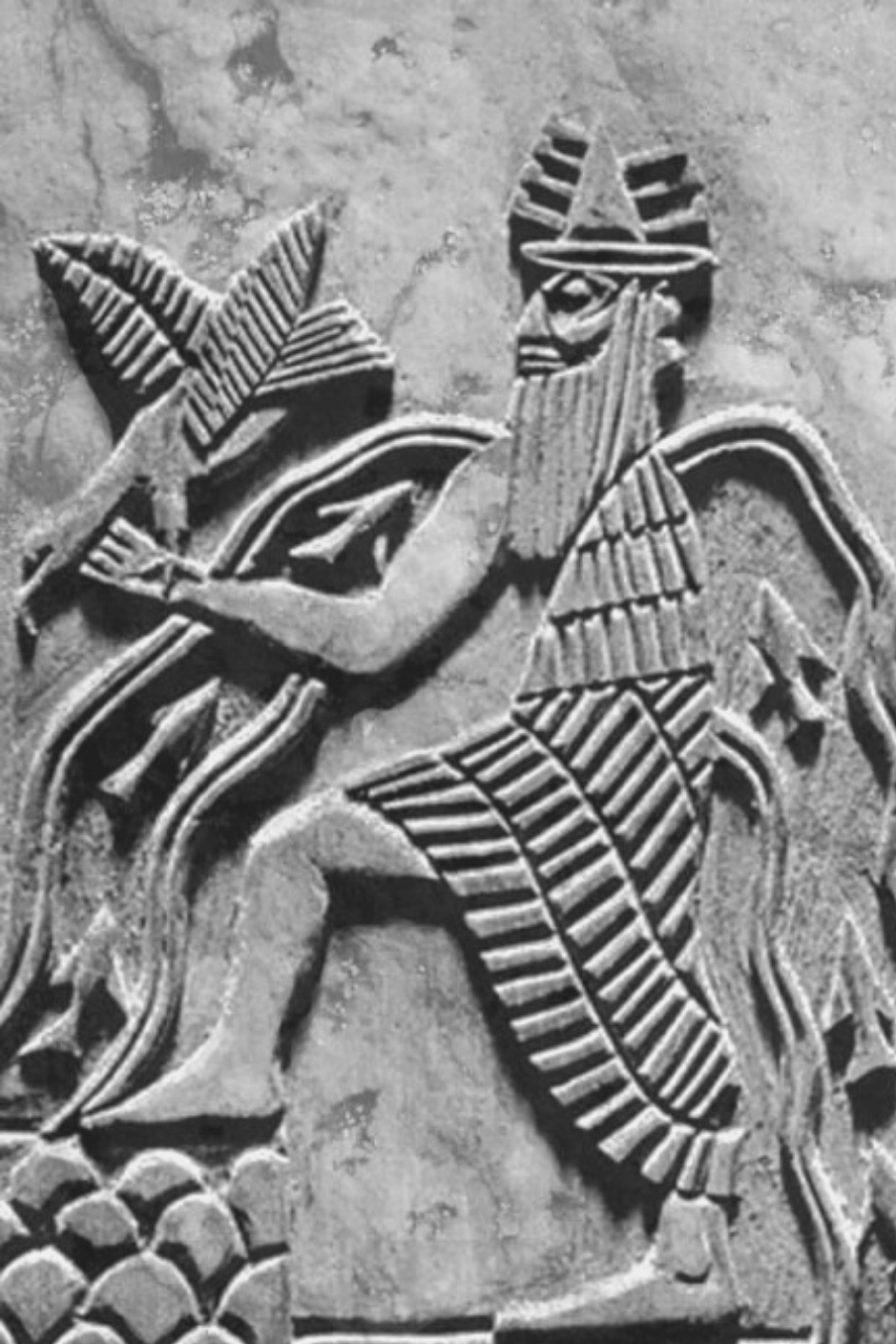 Enki como dios de la creación