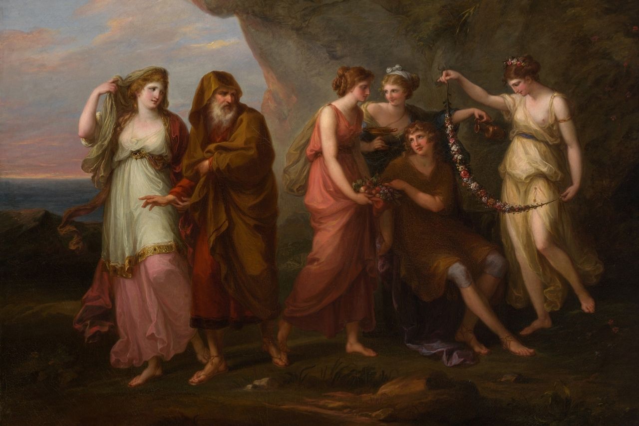 Eurímaco y las ninfas