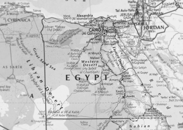 Mapa de Egipto