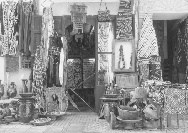 Distrito de la medina en Marruecos