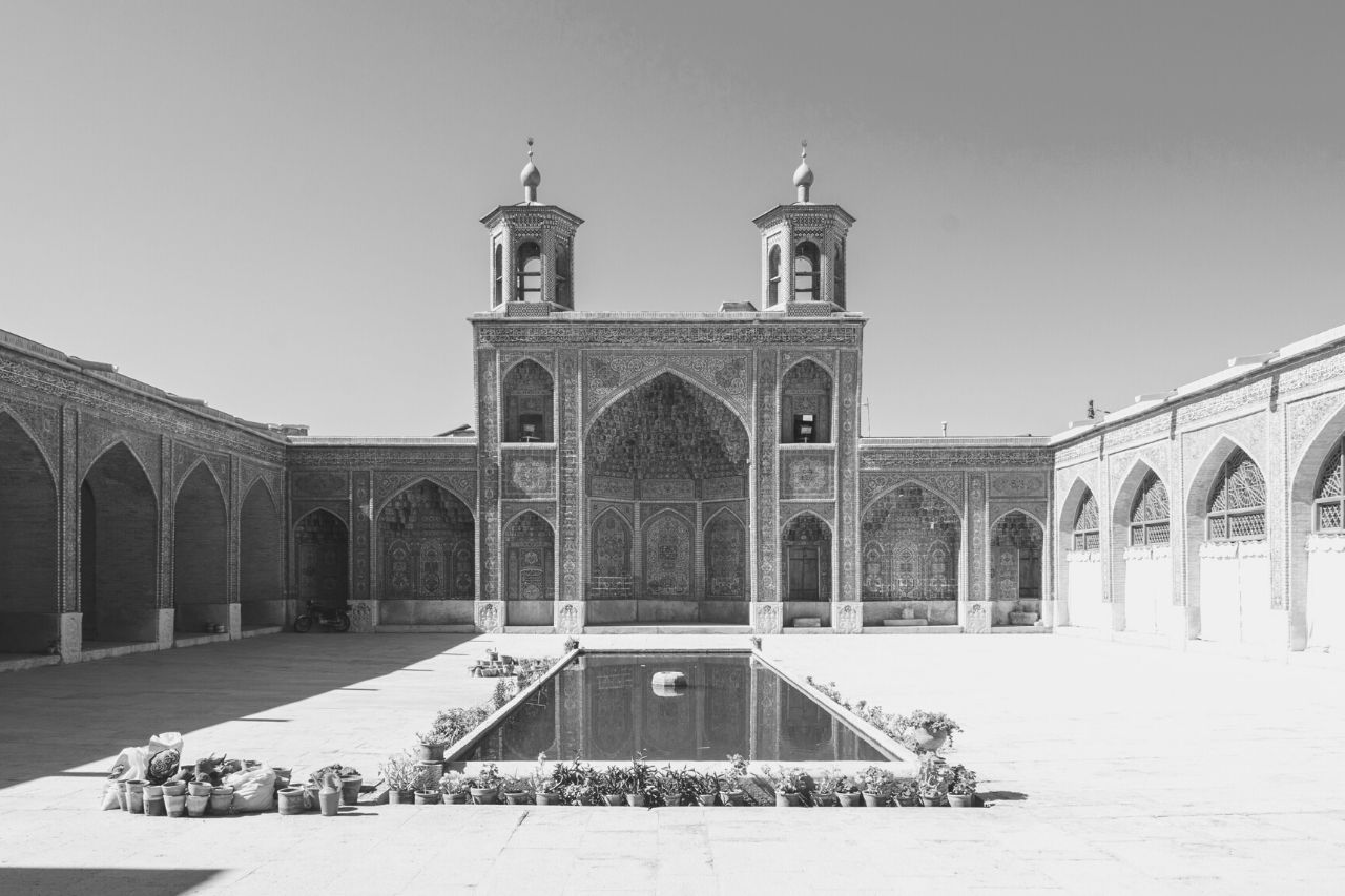 Mezquita en Shiraz, Irán