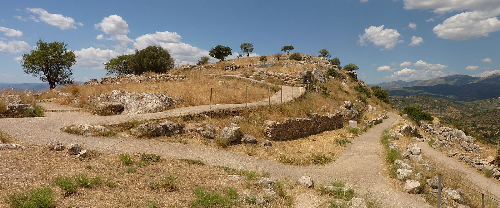 Ruinas de la antigua Micenas. Foto de Ronny Siegel