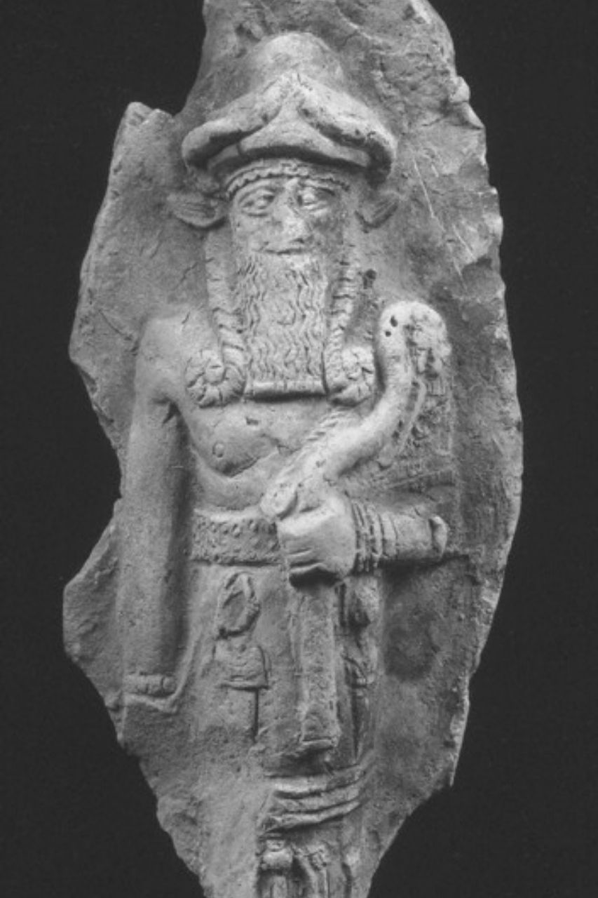 Relieve de Nergal como dios del inframundo