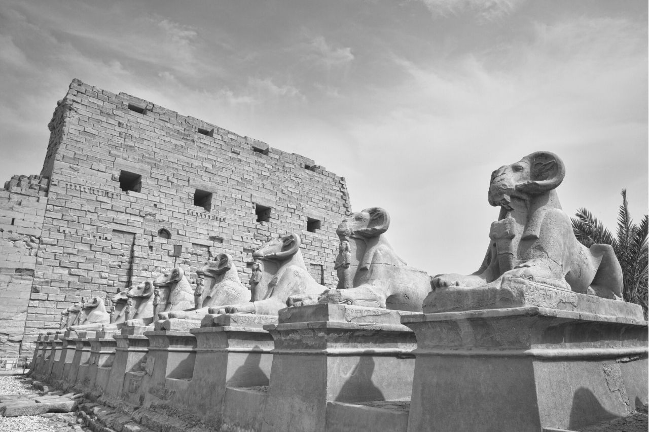 Templo del Ramesseum en Egipto