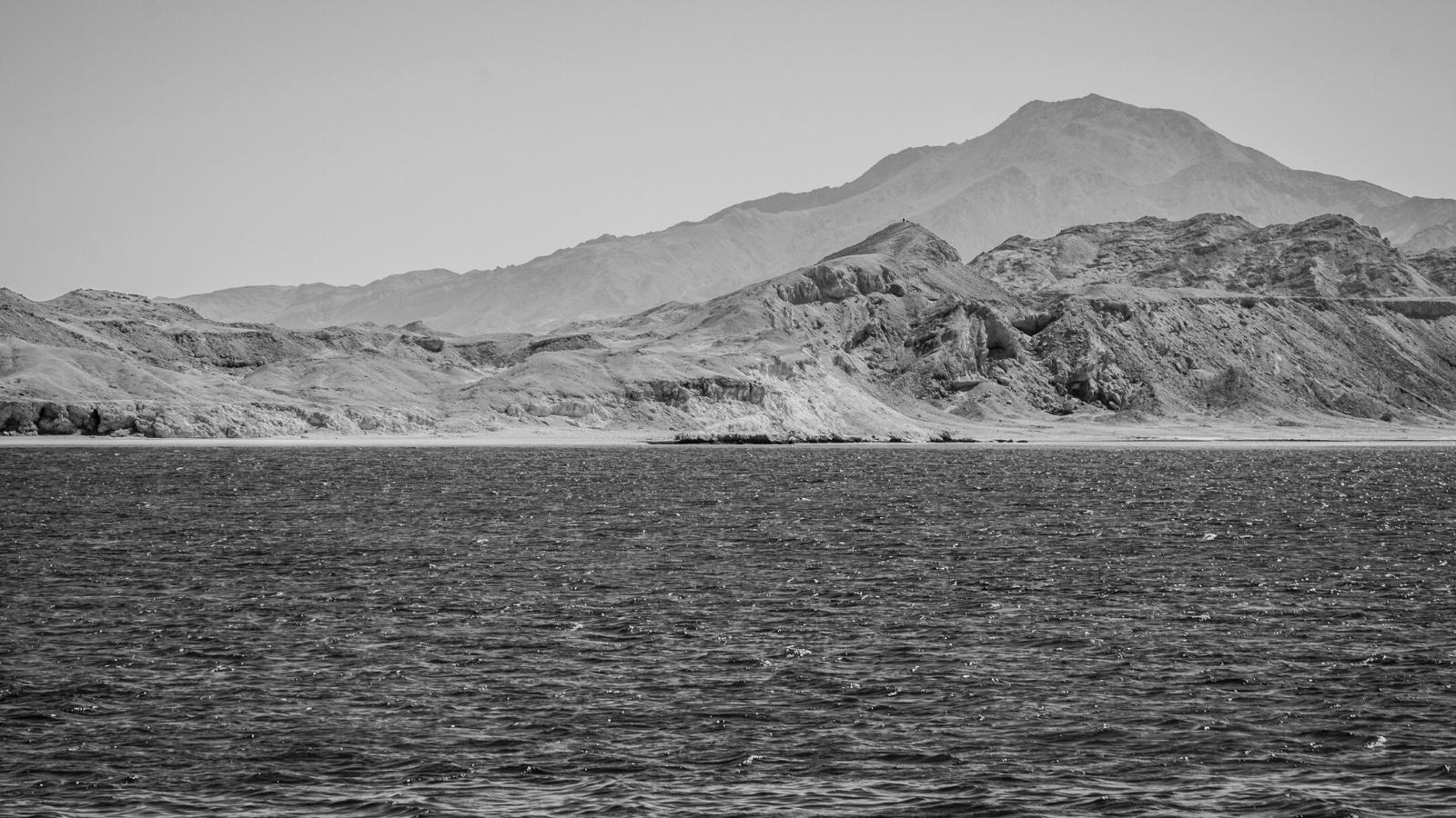 Costa del mar Rojo en Egipto
