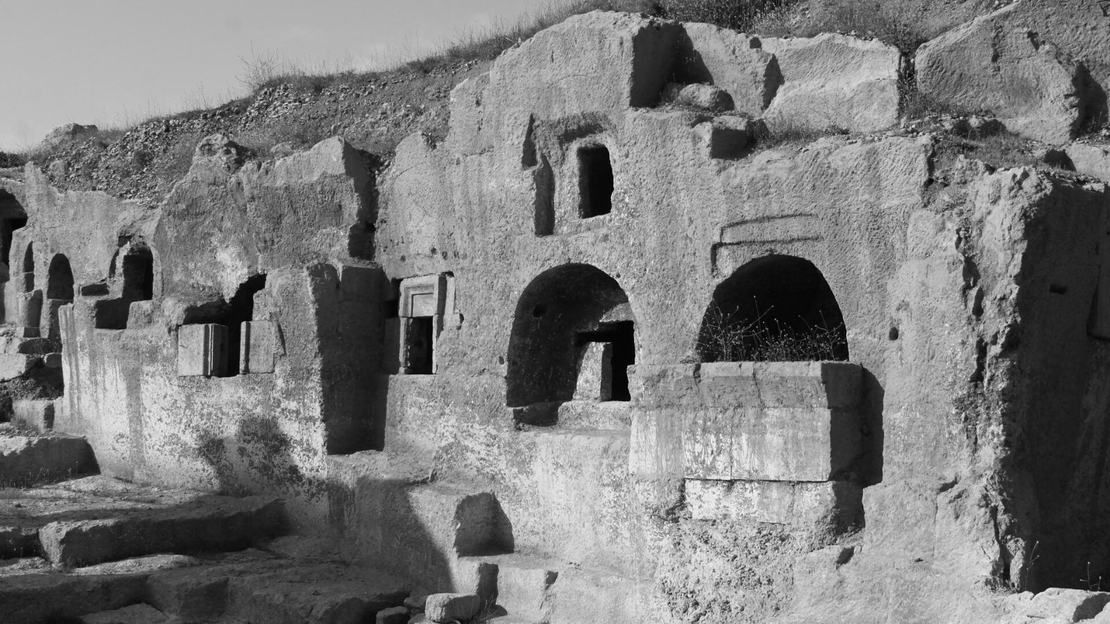 Restos de una ciudad antigua en Mesopotamia