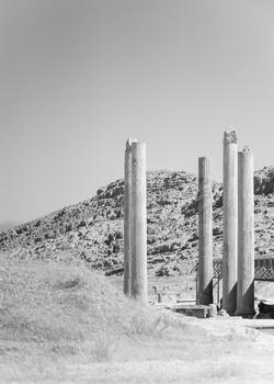 Ruinas de columnas del Imperio Persa