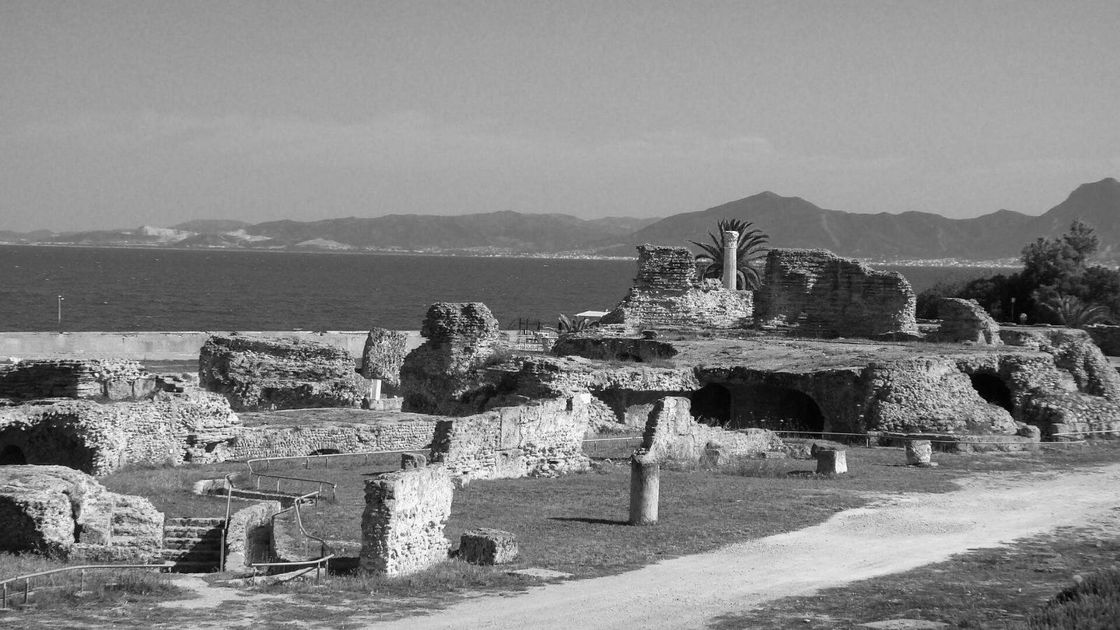 Ruinas del puerto fenicio de Cartago