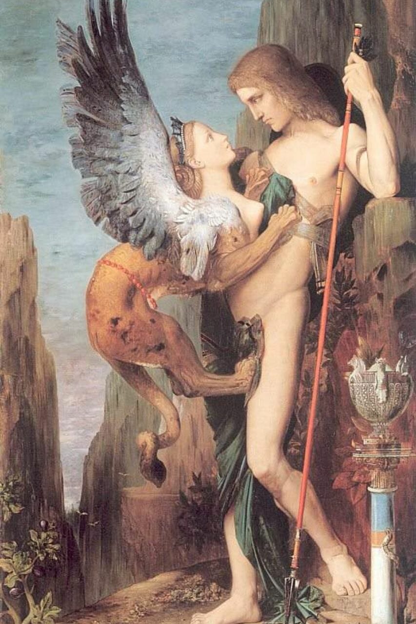Esfinge y Edipo: el origen de la Esfinge en Edipo Rey