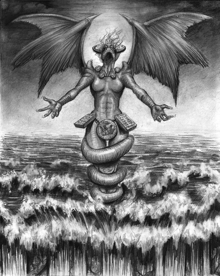 Tiamat, diosa del mar