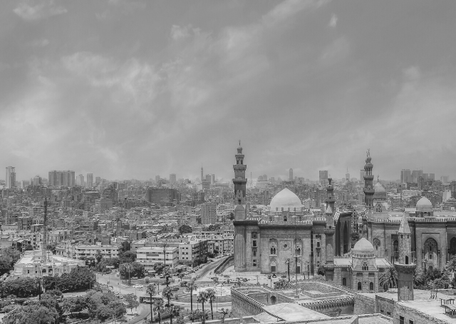 Vista de El Cairo, la ciudad antigua llena de historia