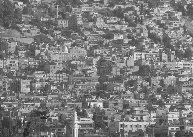 Vista de la Damasco actual