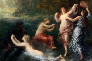 Princess Nausicaa of the Phaeacians displays xenia